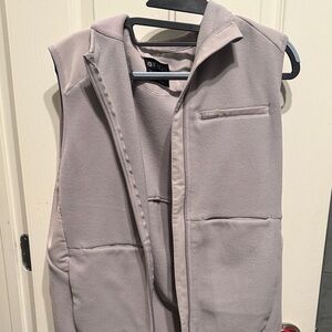 Figs Light Gray Sleeveless Vest